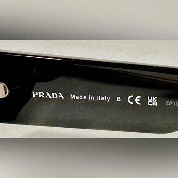 Prada Stylish Black Sunglasses.  A-2 - Picture 10 of 10
